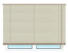 Деревянные горизонтальные жалюзи 25 мм 31 ванильный Деревянные горизонтальные жалюзи 25 мм 31 ванильный цена. Купить в «Мастерская Жалюзи»